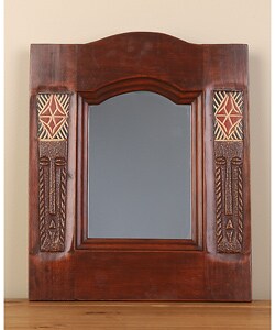 Handcrafted Fanti Mirror (Ghana)