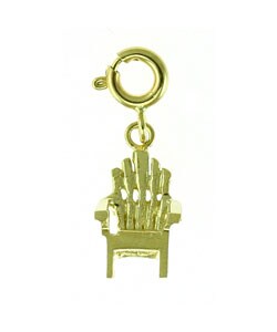 14k Gold Beach Chair Charm