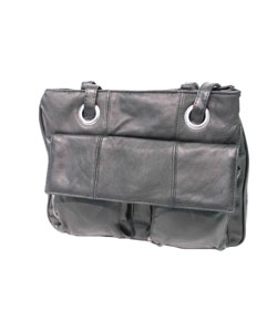 Journee Collection Flapover Satchel Bag