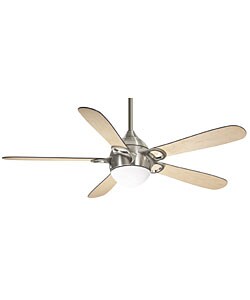 Hunter Lugano 56-inch Brushed Nickel Ceiling Fan