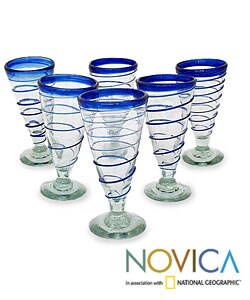 Coiled Beer Glasses