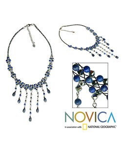 Lapis Lazuli Rain Shower Choker (Thailand)