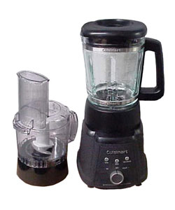 Cuisinart Matted Black Blender/ Food Processor Combo (Refurb)