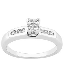 14k Gold 1/4ct TDW Diamond Engagement Ring (H-I, I1)