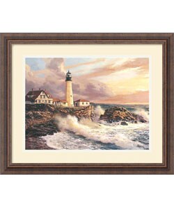 Nenad Mirkovich Peaceful Horizon Framed Art Print