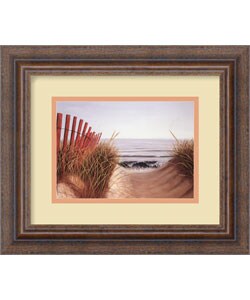 Karl Soderlund Beach Path Framed Art Print