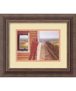 Karl Soderlund Boat House Framed Art Print