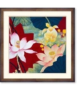 Hong Mi Lim Lotus Dream II Framed Art Print