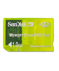 Sandisk 1GB MS Pro Duo PSP Memory Card