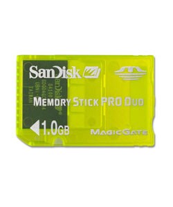 Sandisk 1GB Memory Stick Pro Duo for PSP