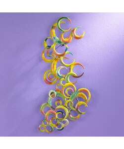 Crescents Multicolor Wall Art