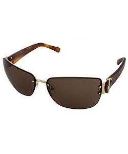 Marc Jacobs Brown Rimless Sunglasses