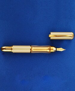 Sensa Meridian Champagne & Gold Fountain Pen