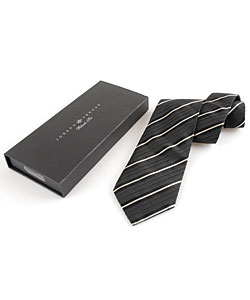 Joseph Abboud Black Tie Silk Formal Neck Tie