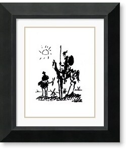 Pablo Picasso Don Quixote Framed Art Print