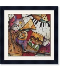 Eric Waugh Jazz it Up I Framed Art Print