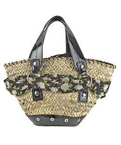 Dolce and Gabbana Straw Handbag