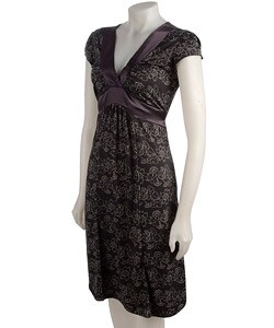 Down East Outfitters Gathered V-Neck Dress