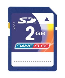 Dane Elec DA SD 2048 R 2GB Secure Digital Card