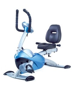 Blue Omega Magnetic Recumbent Bike