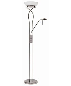 Luxor Spiral Torchiere Side Light Floor Lamp