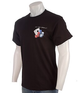 It's All About Texas Hold 'Em Men's Black T-Shirt