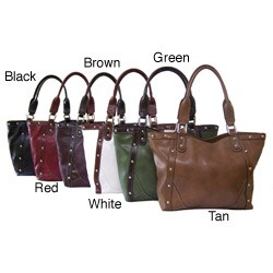Rina Rich Bolster Shoulder Bag