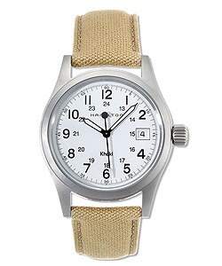 hamilton khaki white