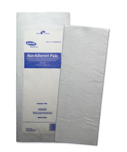 Invacare Non-adherent Sterile Gauze 3 x 8 Dressing (Case of