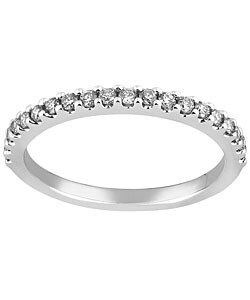 14k Gold 1/4ct TDW Diamond Semi-eternity Band (H-I,I1)