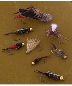 Rocky Mountain Special 64-piece Fly Set with free nipper