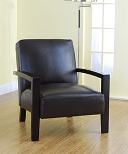 Roadster Dark Brown Leather Chair