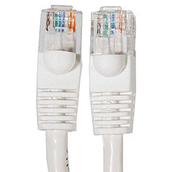 100 ft CAT5E CAT5 Network Ethernet Cable - White