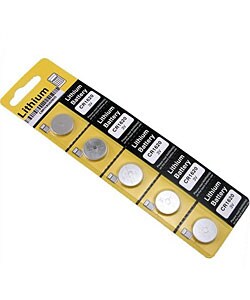 Lithium Coin Batteries CR1620, DL16202, ECR1620 (5 pack)