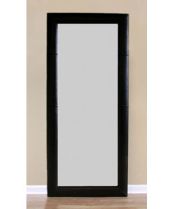 Bi-cast Leather Floor Mirror