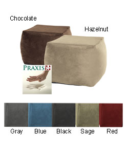 Deluxe Memory Foam Accessory Ottoman