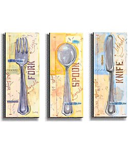 Lorton Open Stock 3-pc Stretched Canvas Art Set