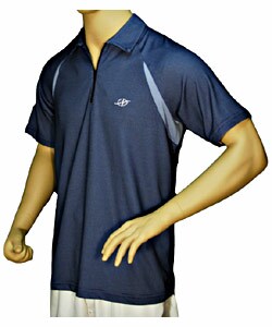 Nordic Track Men's Zip Polo Shirt