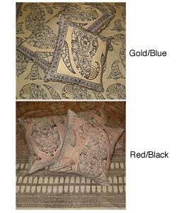 Hand-block Printed Cotton Bedspread (India)