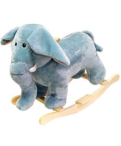 Plush Elephant Rocking Animal