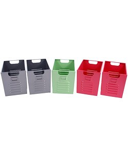 Girl's Set of 5 Locker Bins