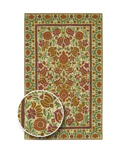 Hand-tufted Pisa Collection Wool Rug (6' Round).
