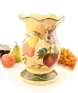 Tuscan Collection Hand Painted Decorative Vase