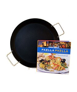 Paella Explorer 15-inch Paella Pan and Cookbook