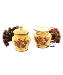 Sonoma Collection Sugar and Creamer