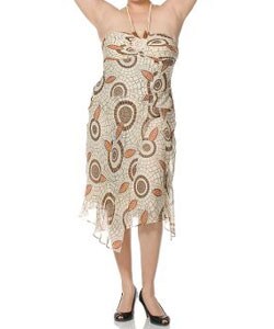 Sangria Beige Women's Dress