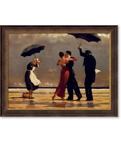Vettriano The Singing Butler Framed Canvas Art