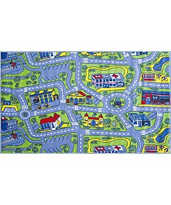Driving Time Fun Nylon Rug (1'7 x 2'5)