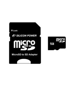 Silicon Power 1GB Micro SD Card
