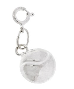 Sterling Silver Tennis Sport Charm